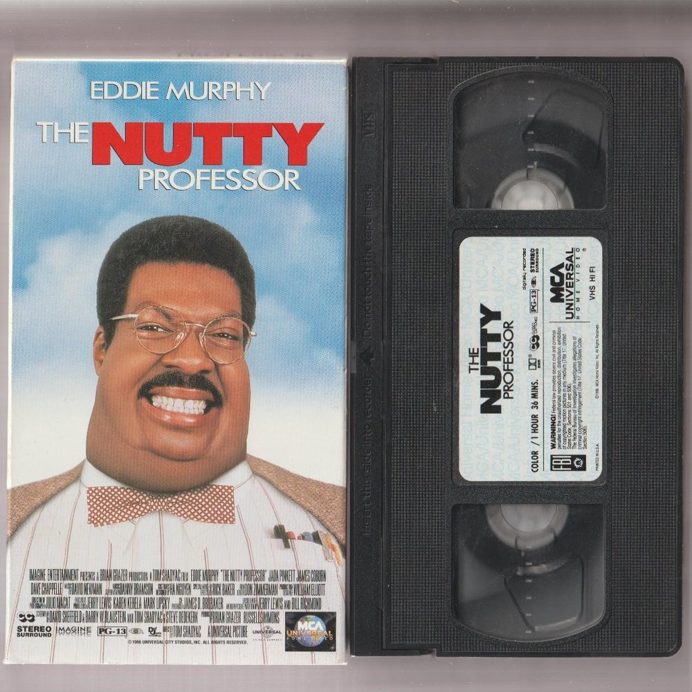 The Nutty Professor  VHS  Eddie Murphy, Jada Pinkett